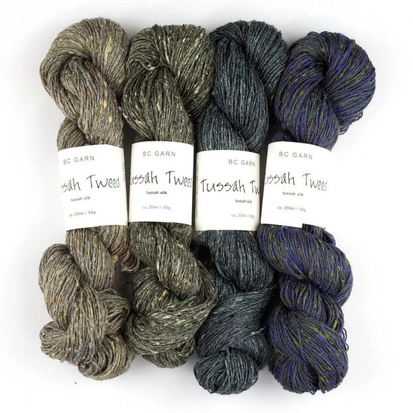 tussah3 TUSSAH TWEED (BC Garn)