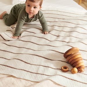 PAULS PURL-RIB BLANKET 2406/04